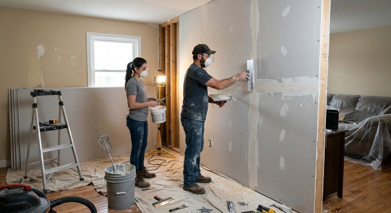 Bathroom Drywalling in Alpharetta, GA