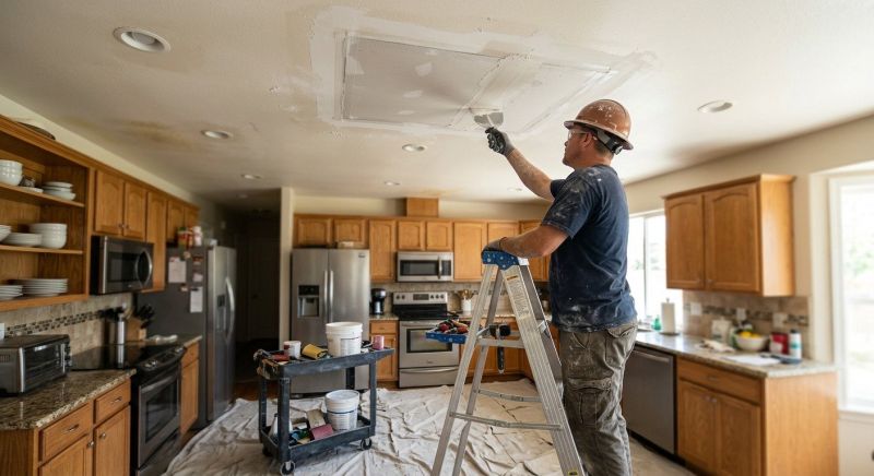 Ceiling Hole Repair in Olathe, KS