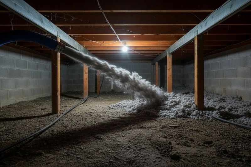Blown Insulation Installation in Boulder, CO
