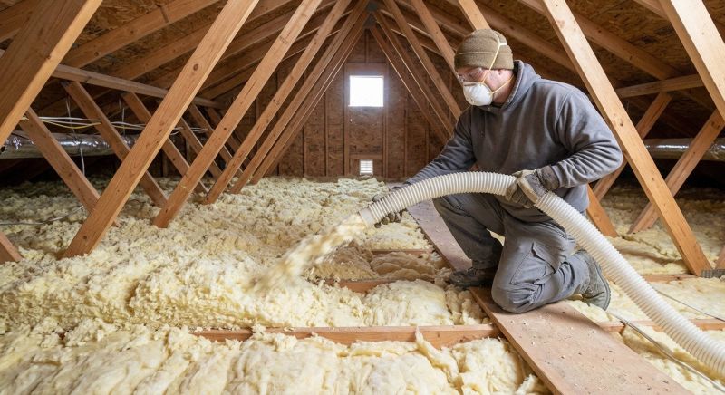 Blown In Insulation Service